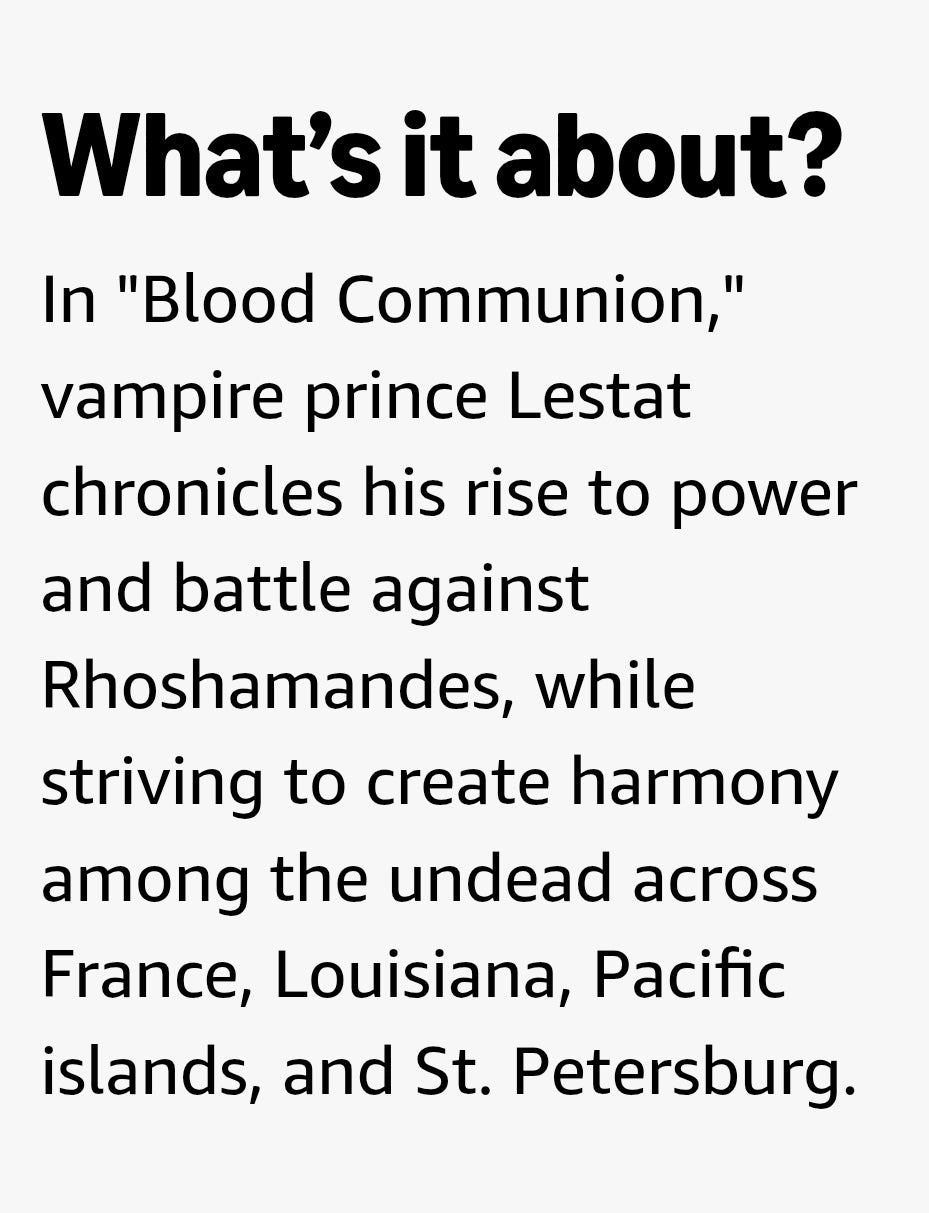 Blood Communion: A Tale of Prince Lestat (Vampire Chronicles - Book 13 of 13)