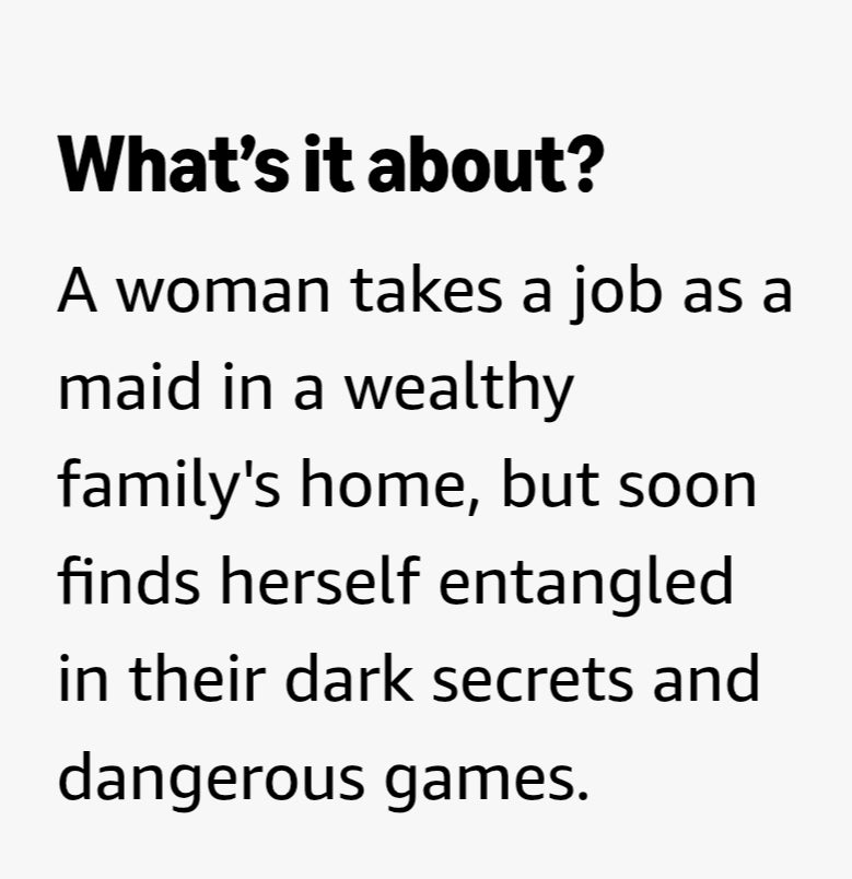 The Housemaid - book 1 of 3
