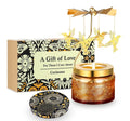 Rotating candle (rose, butterfly, dragonfly)