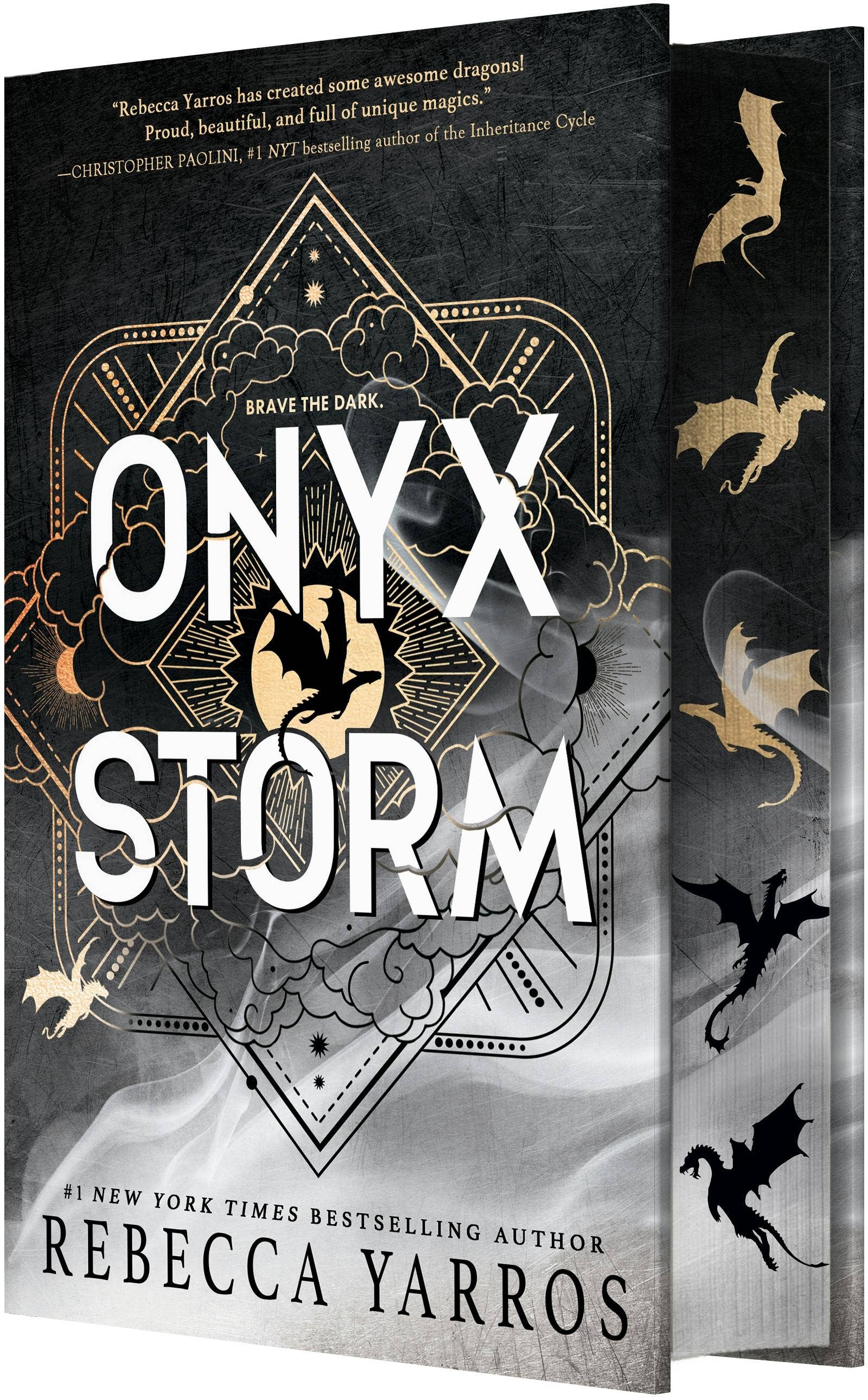 Onyx Storm (Deluxe Limited Edition): (Wing and Claw Collection) book #3 (Hardcover)