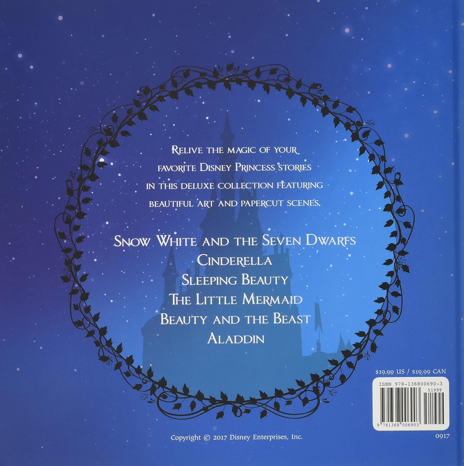 Once Upon a Time: A Disney Princess Papercut Storybook