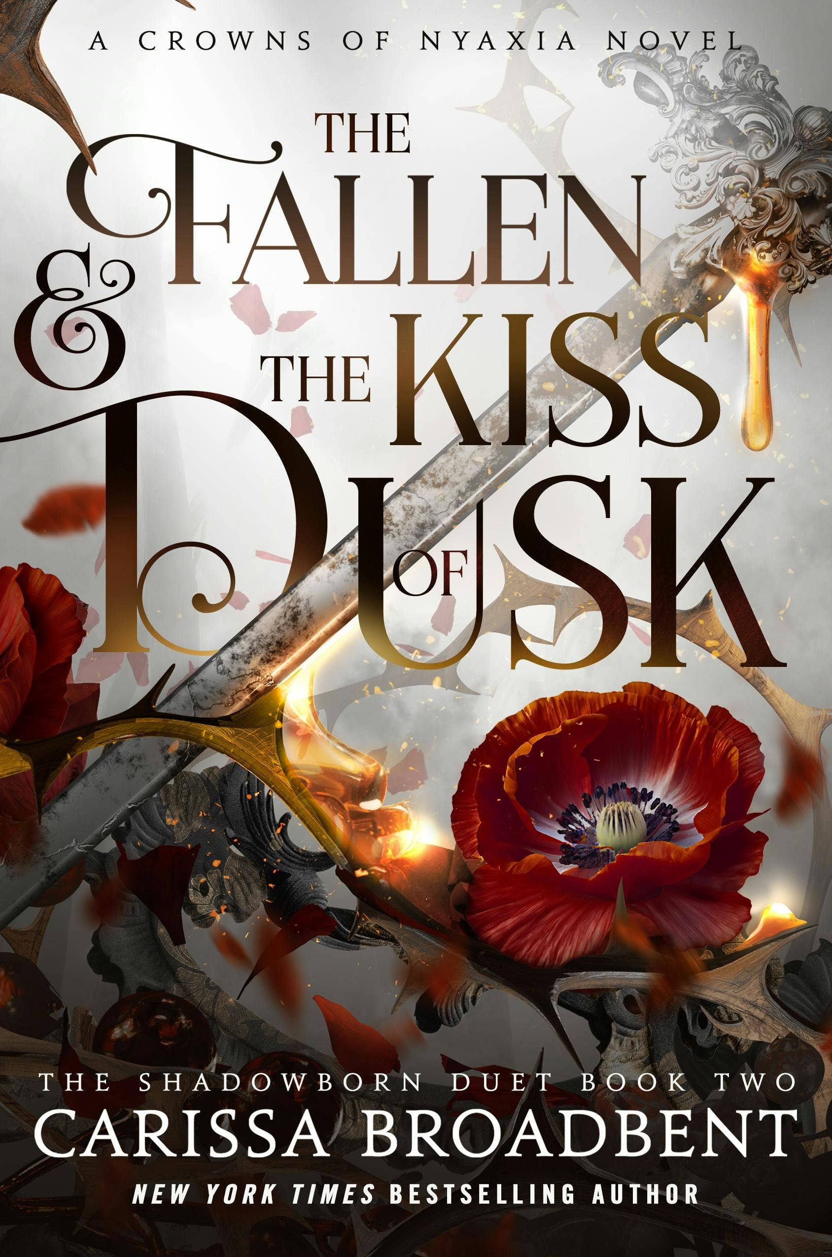 The Fallen and the Kiss of Dusk: Crowns of Nyaxia, Book 4 of 5