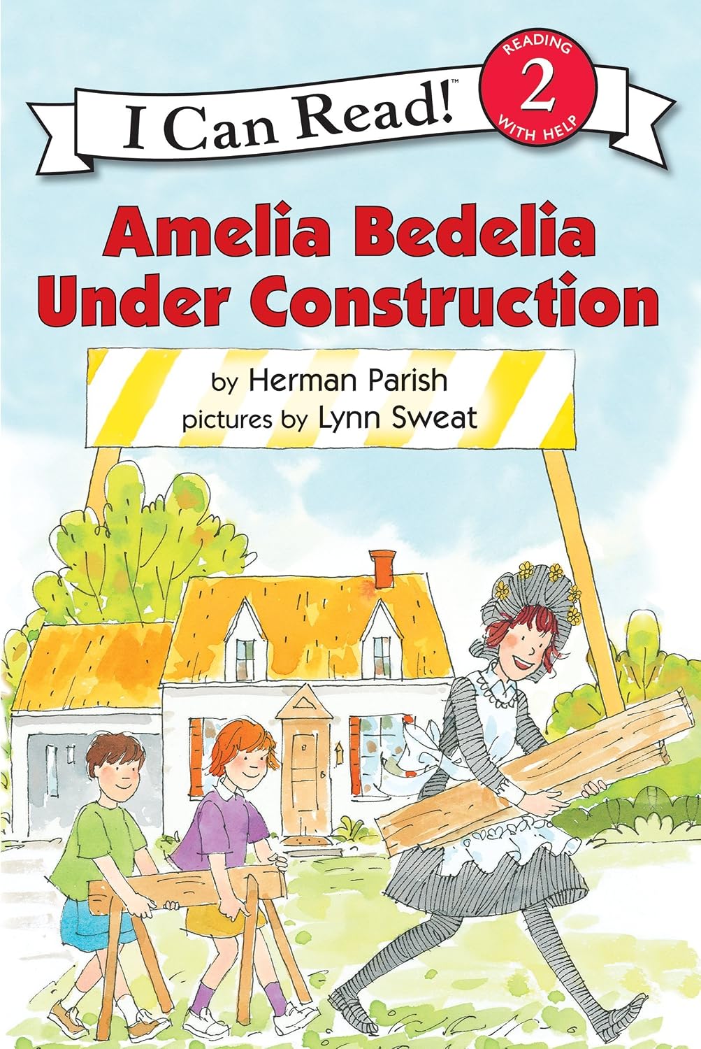 Amelia Bedelia Under Construction: A Funny Picture Book About Home Renovation and Wordplay for Kids (Ages 4-8) (I Can Read Level 2)