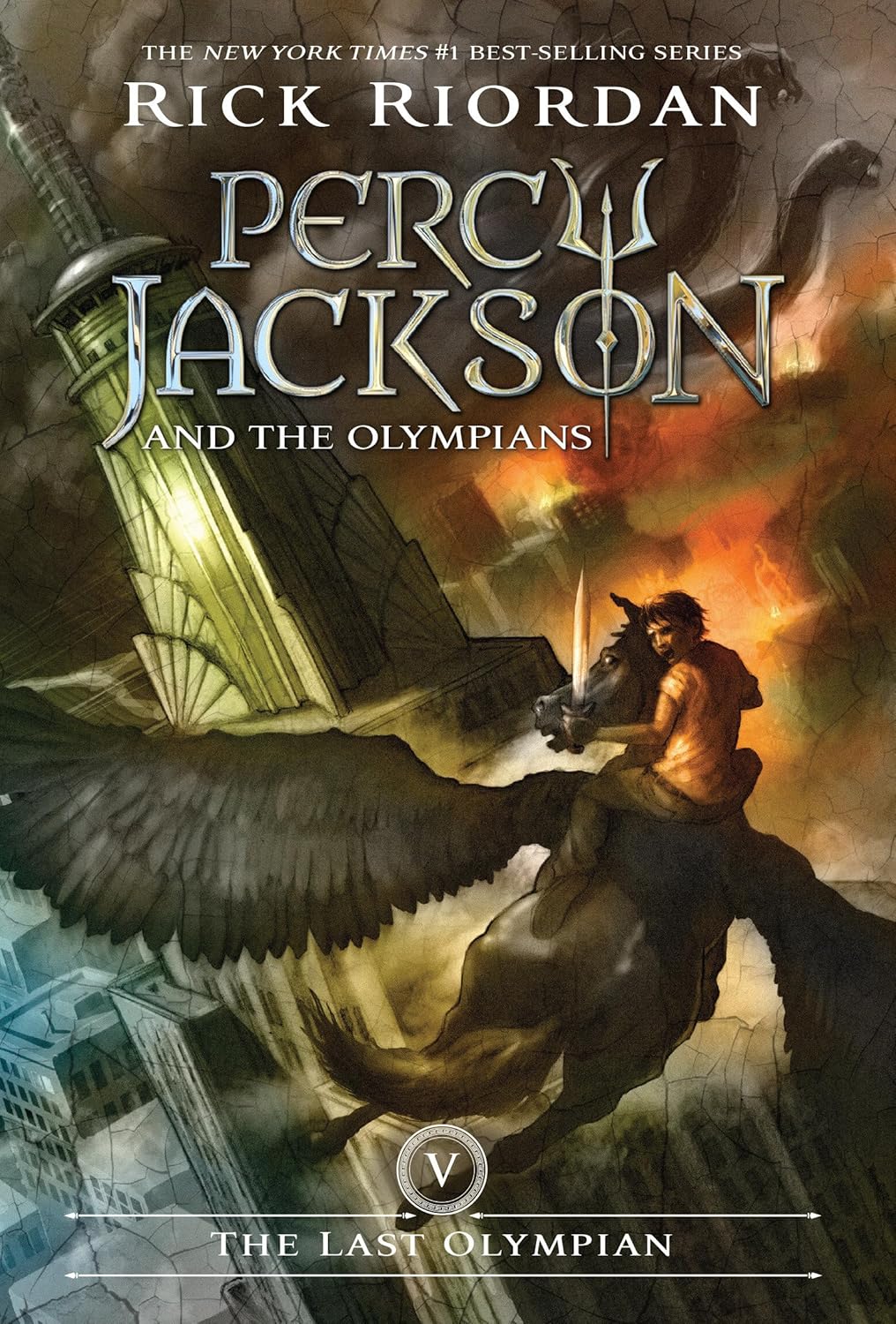 The Last Olympian (Percy Jackson and the Olympians, Book 5) (gently used book)