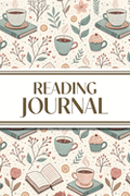Reading Journal (Hot Chocolate, Books, and Flowers ): 6"x9"