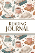 Reading Journal (Tea, Books, and Foliage): 6"x9"