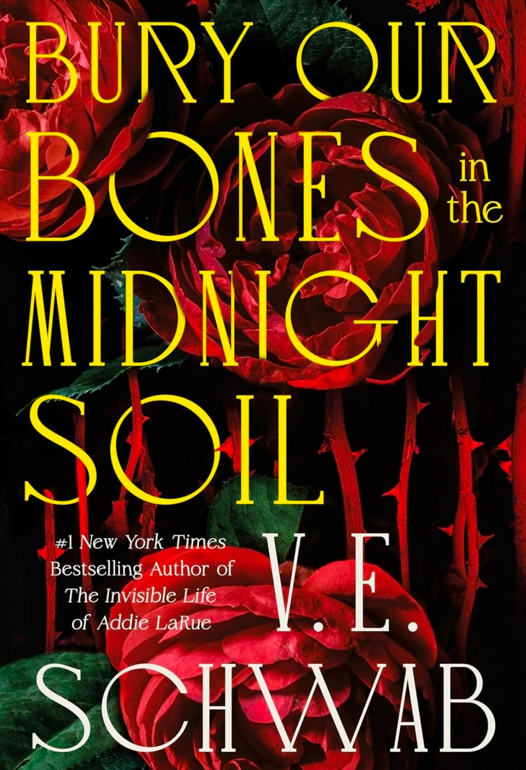 V. E. Schwab - 
Bury Our Bones in the Midnight Soil (red)