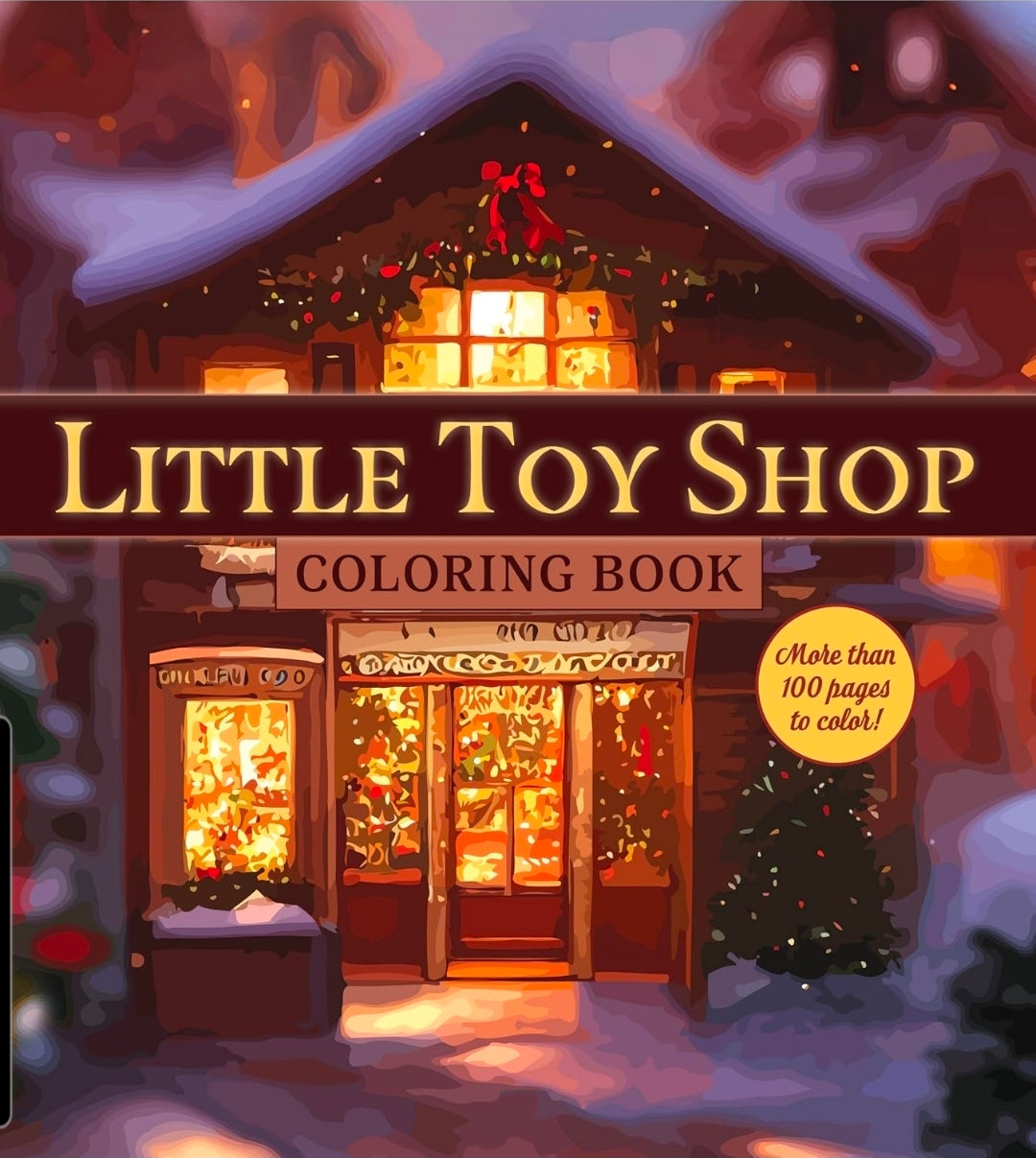 Little Toy Shop Coloring Book (Chartwell Coloring Books)