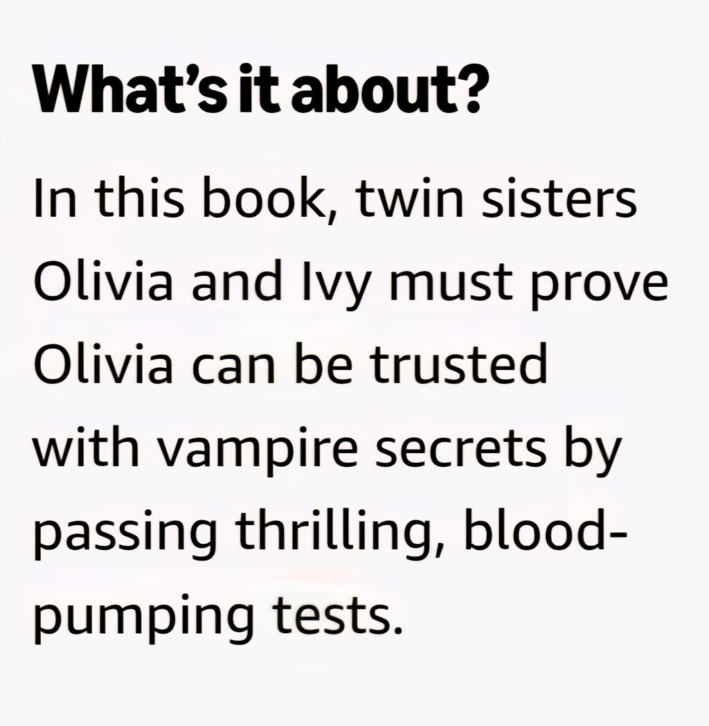 My Sister the Vampire  - Re-Vamped