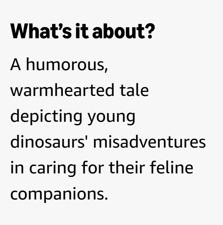 How Do Dinosaurs Love Their Cats?