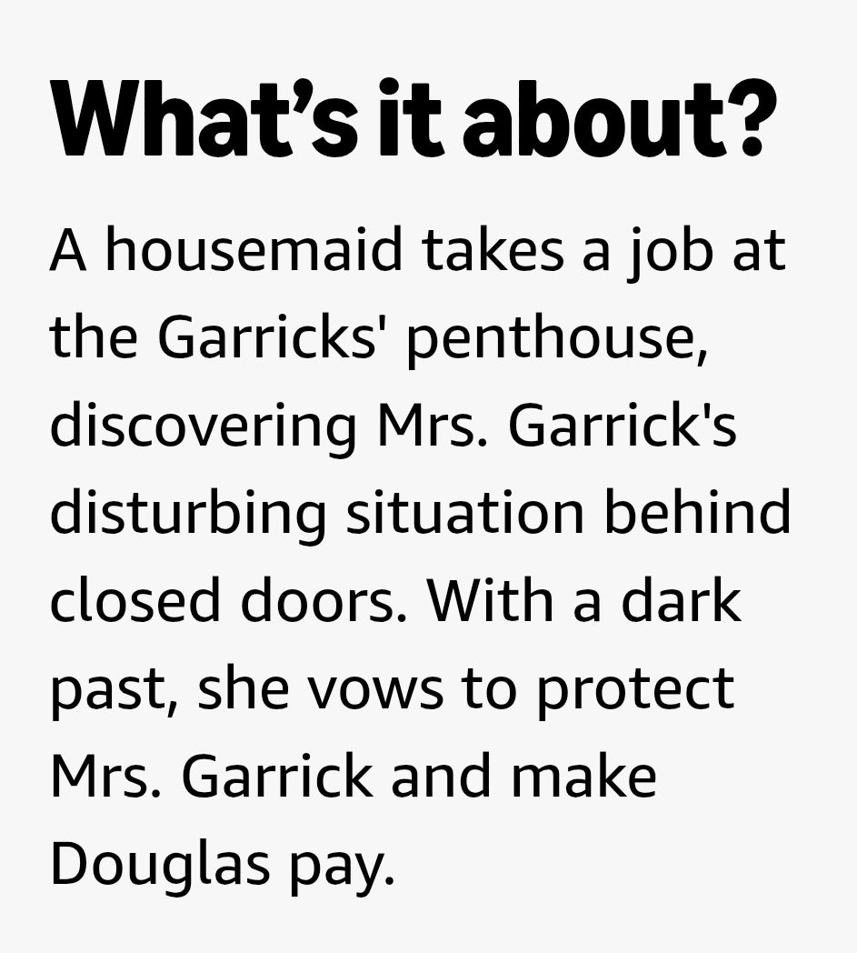 The Housemaid's Secret - book 2 of 3