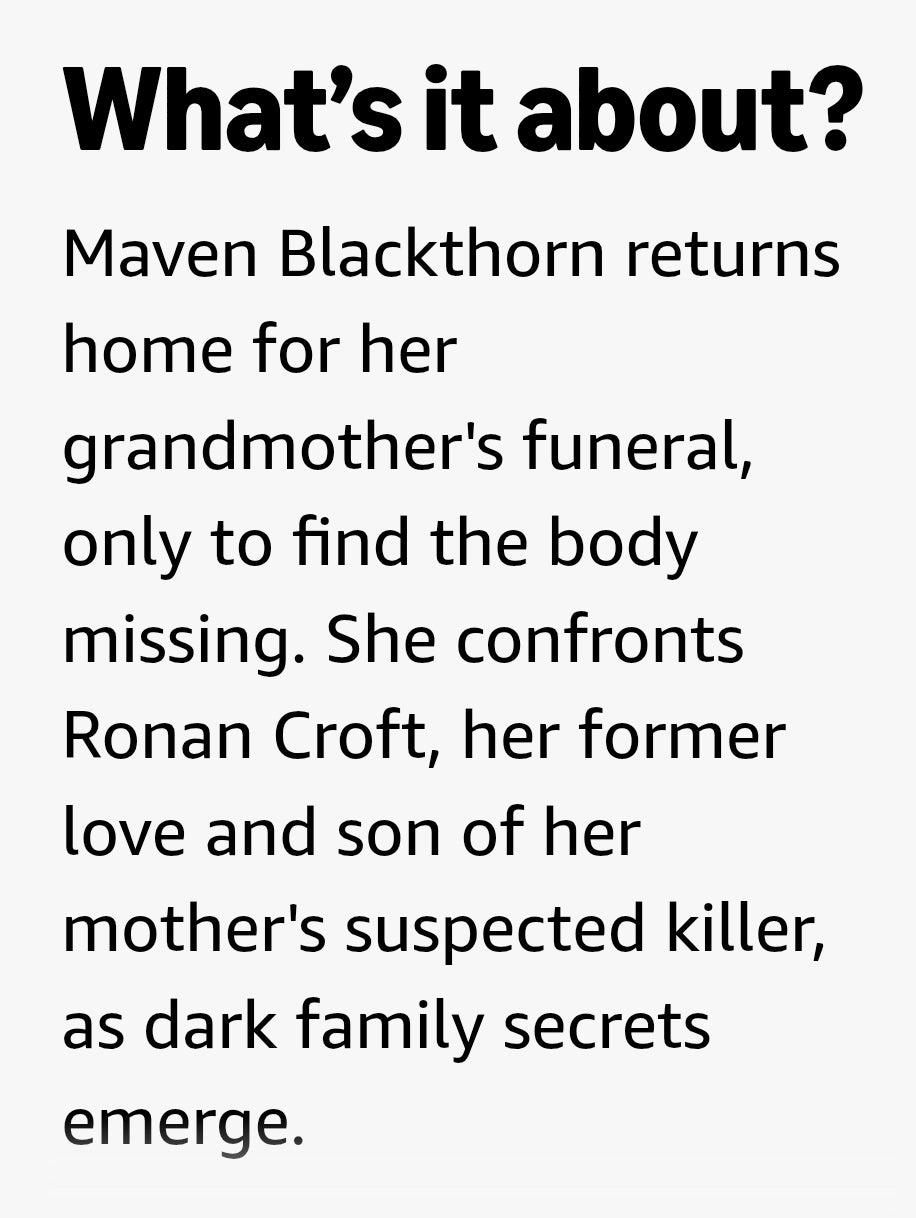 Blackthorn: A Dark Gothic Romance