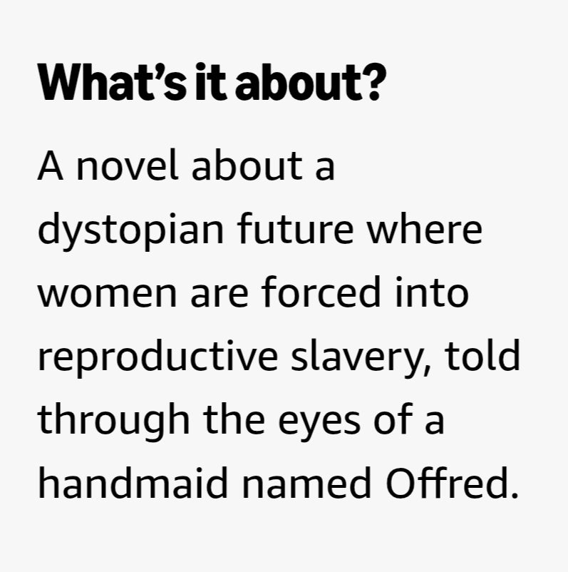 The Handmaid's Tale: A Novel

Book 1 of 2: The Handmaid's Tale