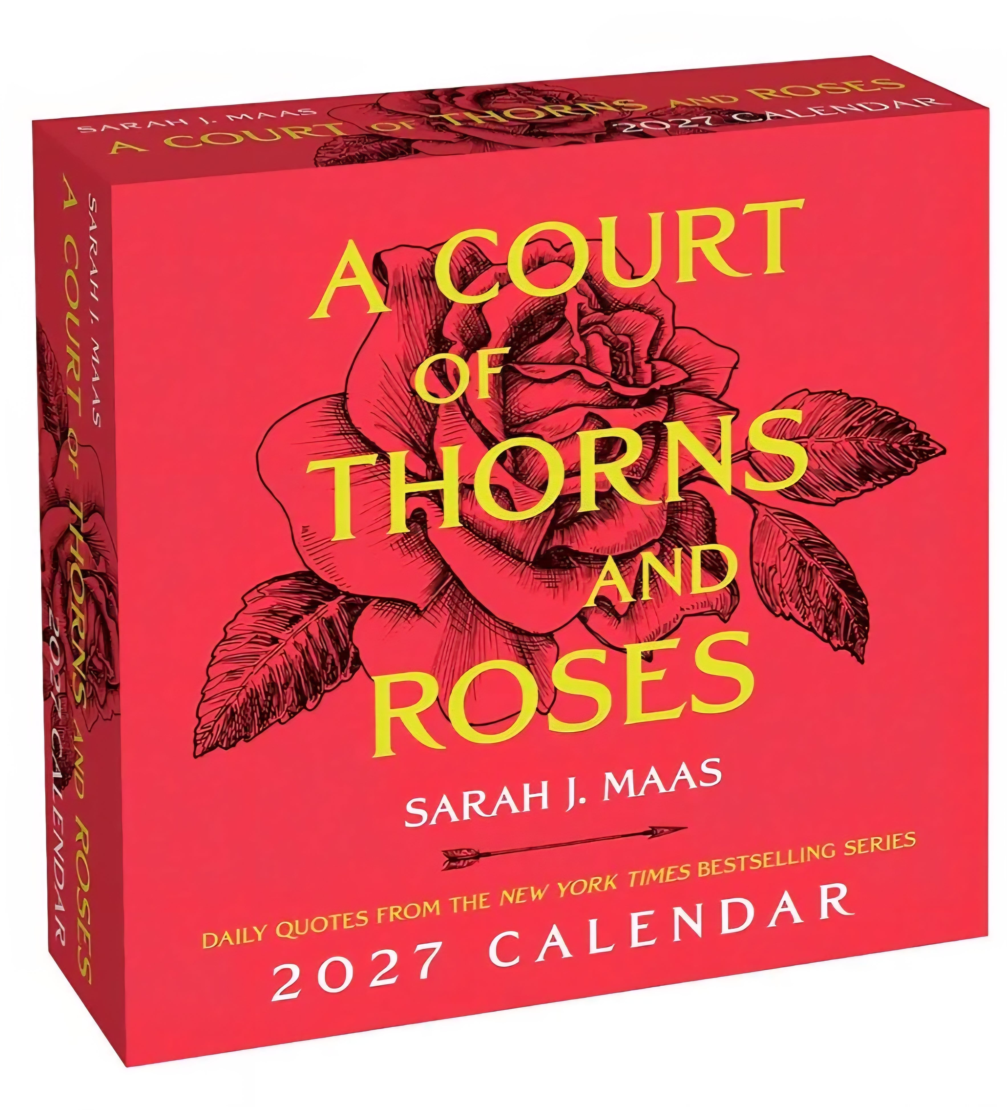 2027 calendar 📅 A Court of Thorns and Roses 🌹