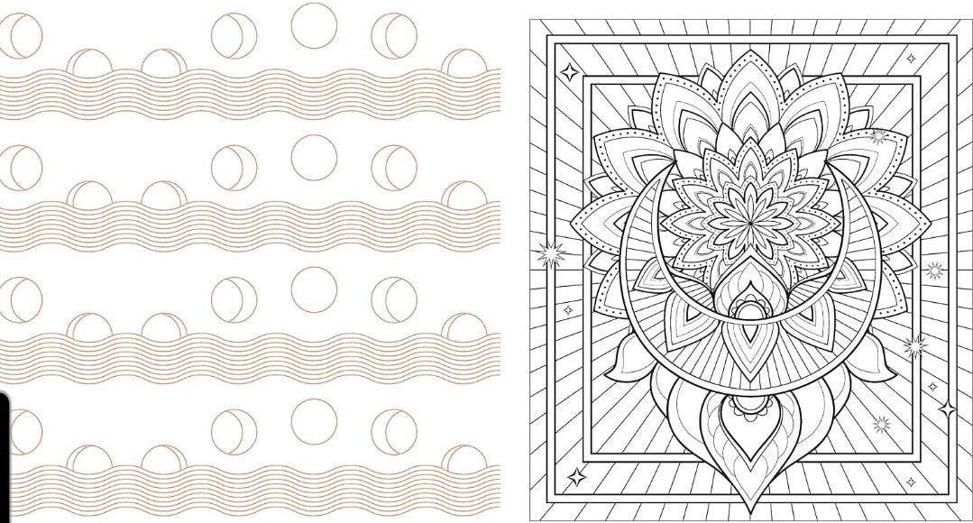 Moon Magic Coloring Book: Tap Into Your Mystical Potential (Chartwell Coloring Books)