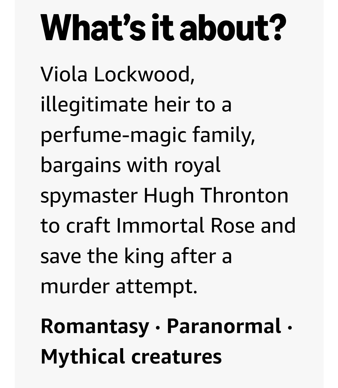 Immortal Rose (Deluxe Limited Edition): A Novel – A Slow-Burn Fantasy Romance of Magical Perfume, Royal Intrigue, and Forbidden Passion