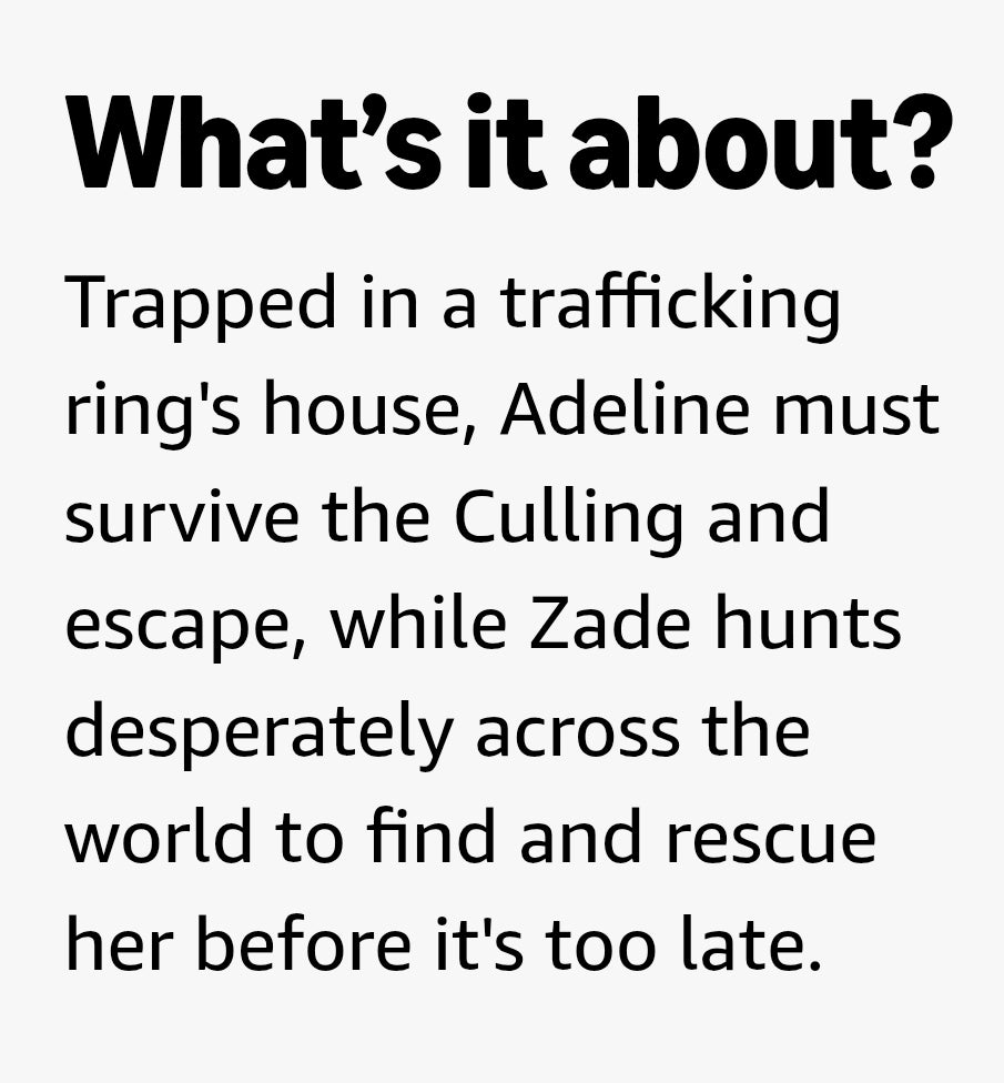 Hunting Adeline (book 2 of 2 Cat and Mouse Duet)