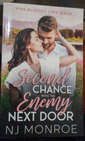 Second Chance with the Enemy Next Door: A Small Town Enemies to Lovers Romance (Pink Blossom Lake Series)