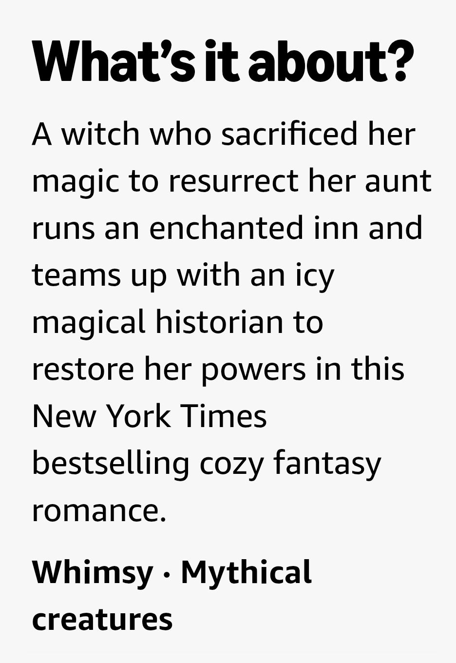 A Witch's Guide to Magical Innkeeping