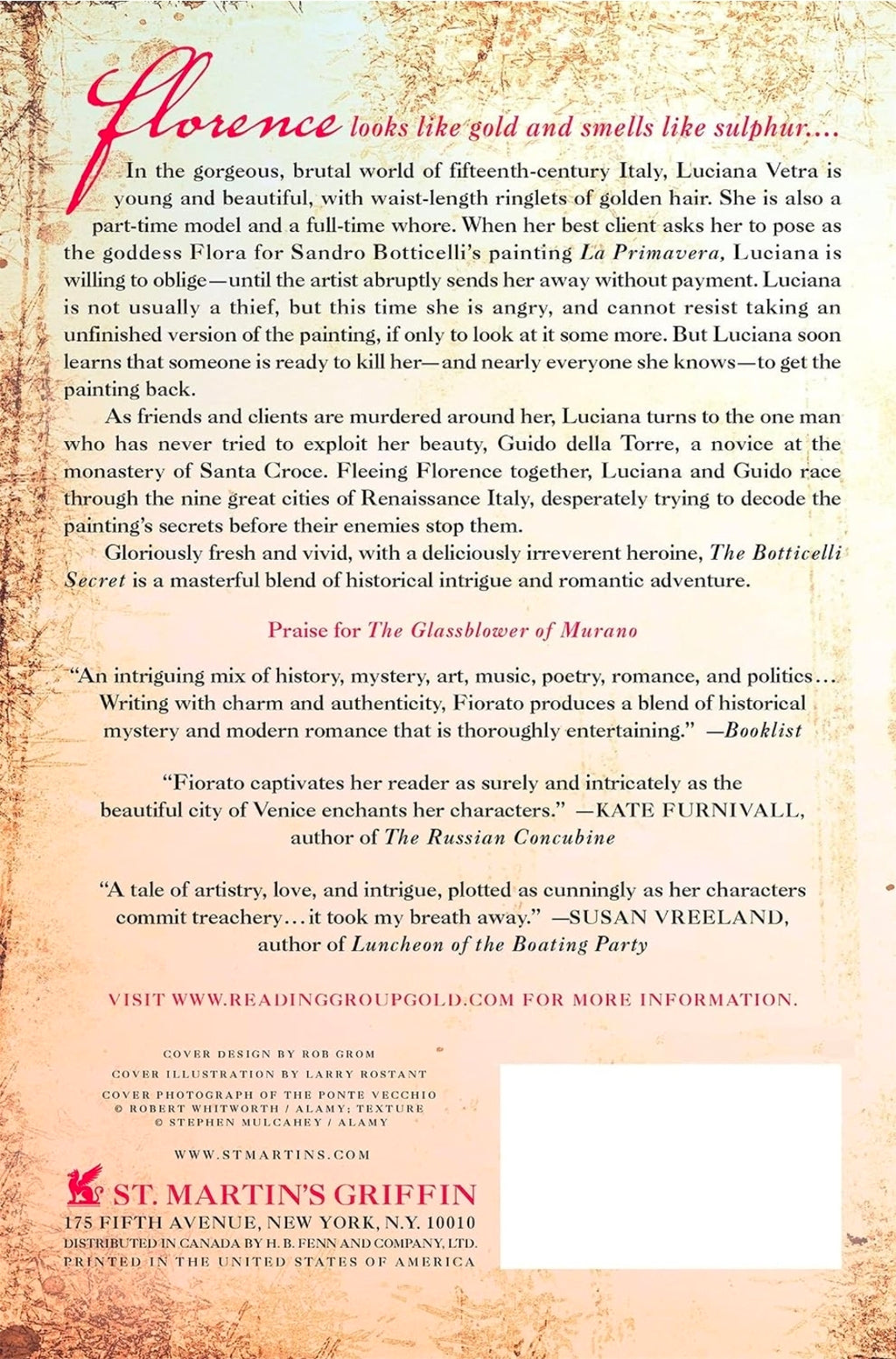The Botticelli Secret: A Novel of Renaissance Italy