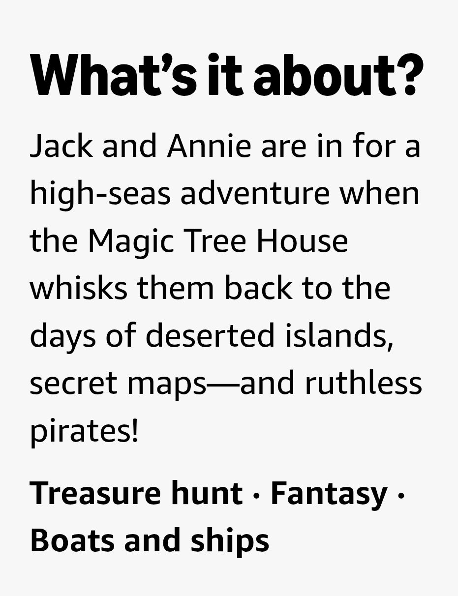 Pirates Past Noon (Magic Tree House) book 4