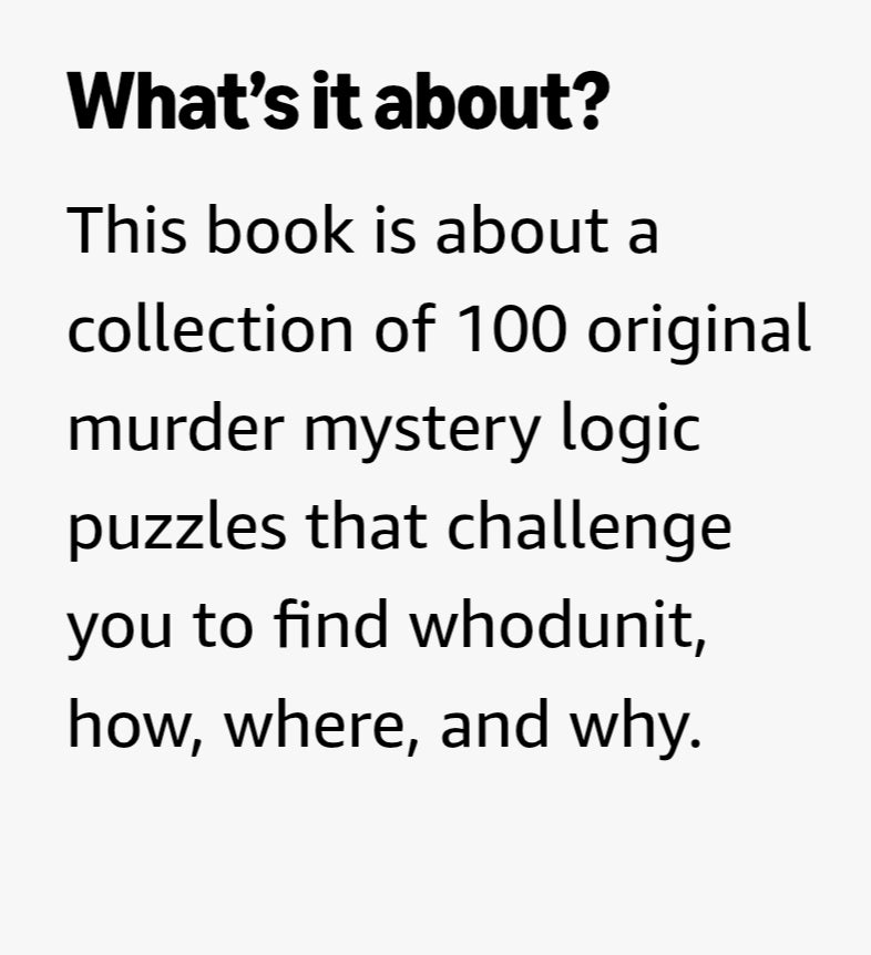 Murdle: Volume 1