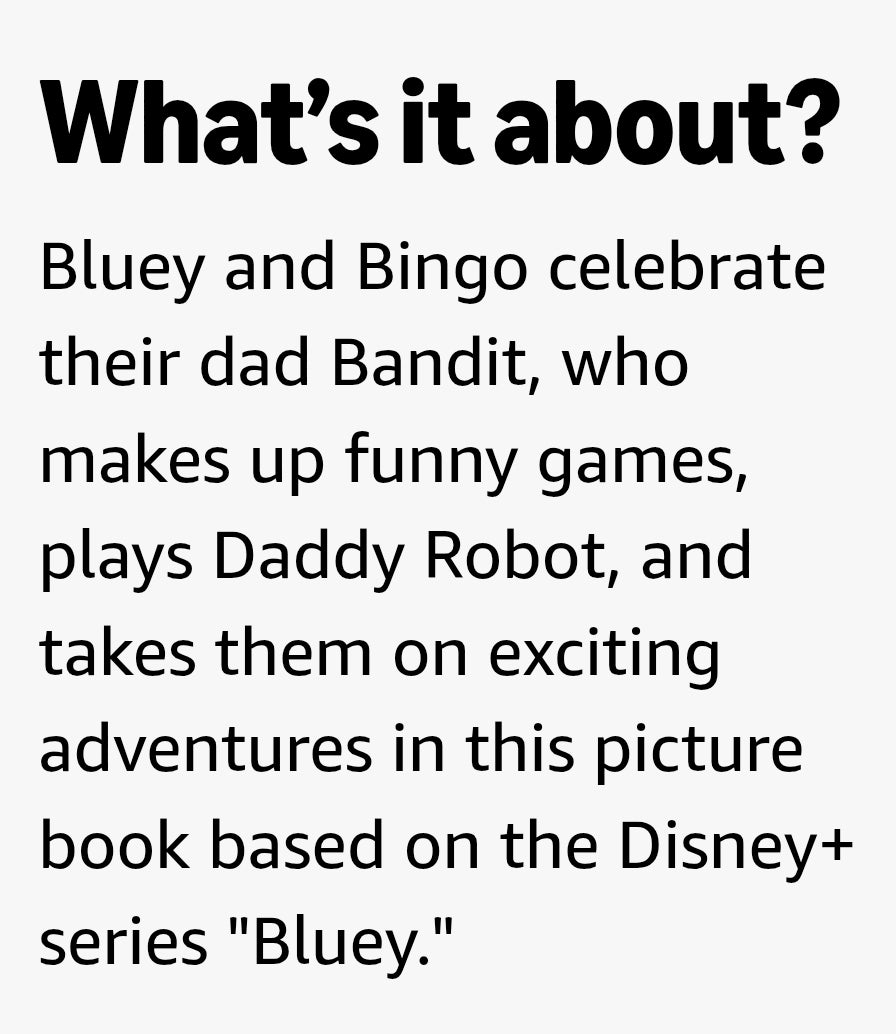 My Dad Is Awesome by Bluey and Bingo