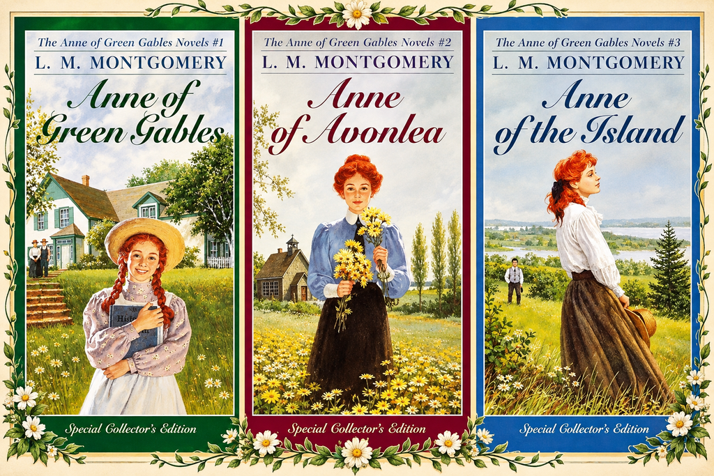 Anne of... Green Gables, Avonlea, the Island (3 books - Special Collections Edition)