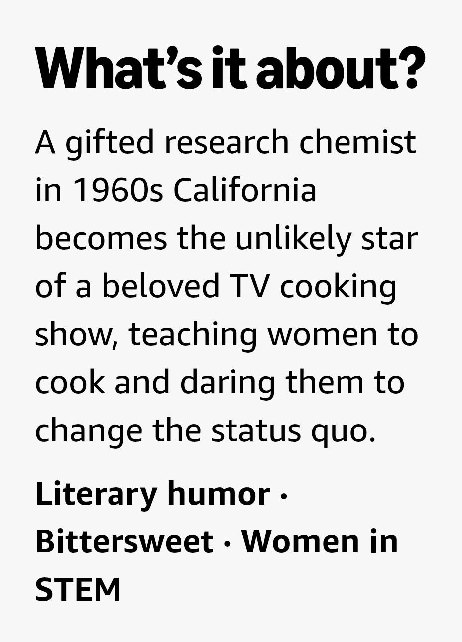 Lessons in Chemistry: A Novel