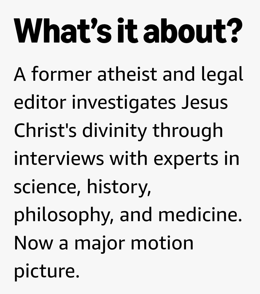 The case for Christ