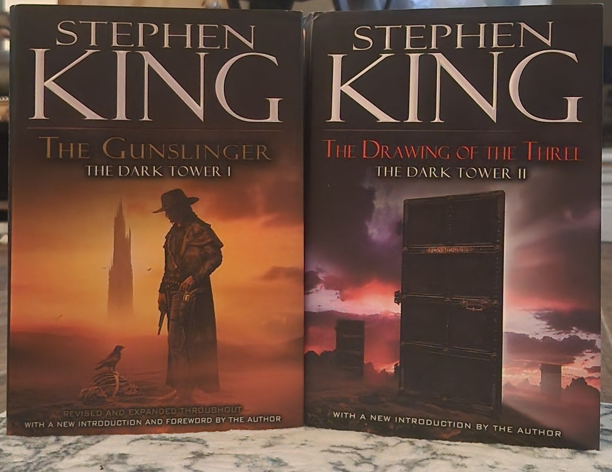 The Dark Tower (books 1 and 2 of a 7 book series)