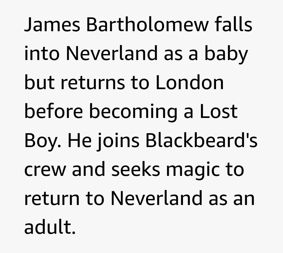 Never Never- a tale of captain hook