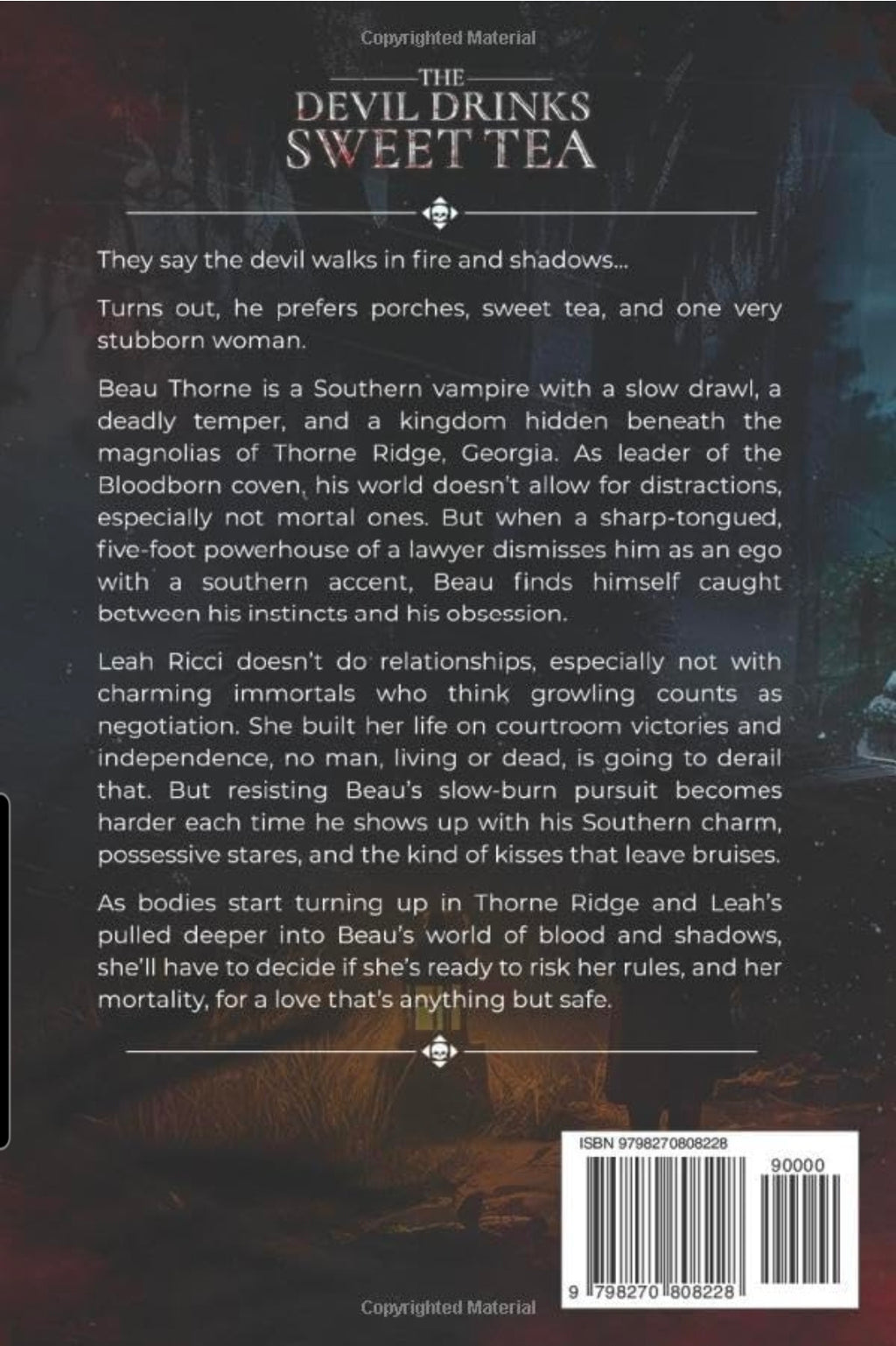 The Devil Drinks Sweet Tea: A Bloodborn Fates Novel